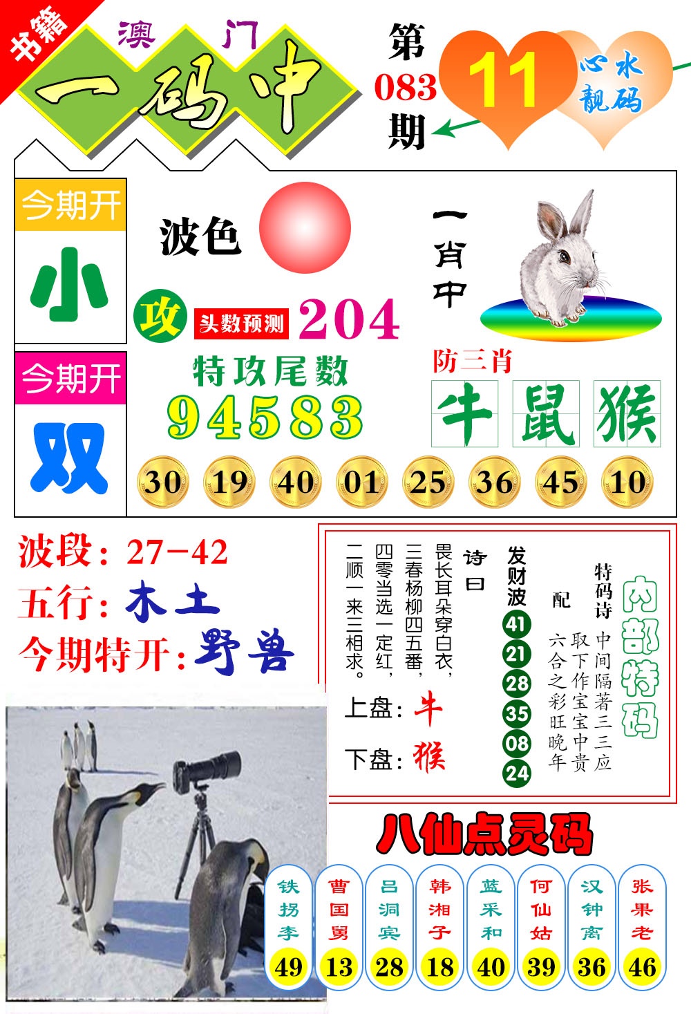 083期澳门发财波[图]